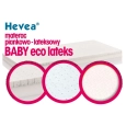 Materac z lateksem hevea baby eco lateks 140x70