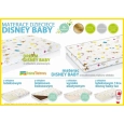 Materac lateksowy hevea disney baby lux 120x60