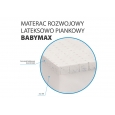 Materac piankowo-lateksowy Hevea Baby Max 120x60