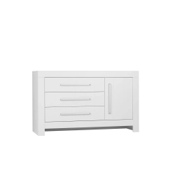 Pinio komoda duża 3-szuflady + drzwi Calmo
