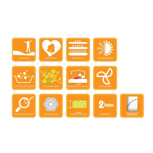 Poduszka Klin 60x36x8/2