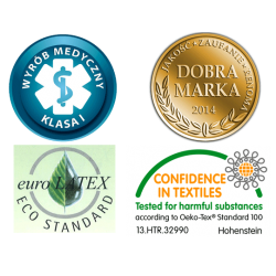 Polecany dla osób z problemami ortopedycznymi.