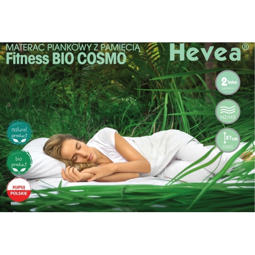 Materac wysokoelastyczny Hevea Fitness Bio Cosmo 200x160