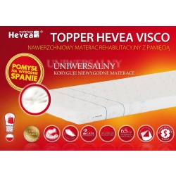 Hevea topper Visco 200x80