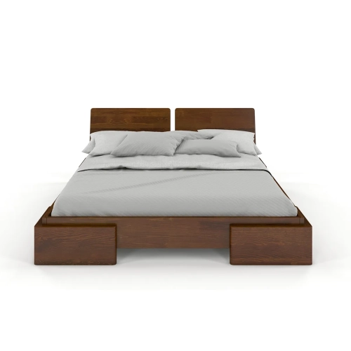 Łóżko sosnowe Visby Argento