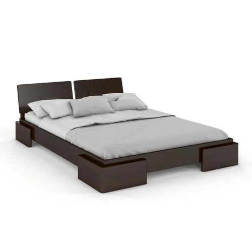 Łóżko sosnowe Visby Argento