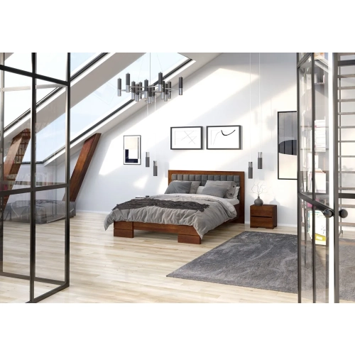 Łóżko sosnowe Visby Gotland High