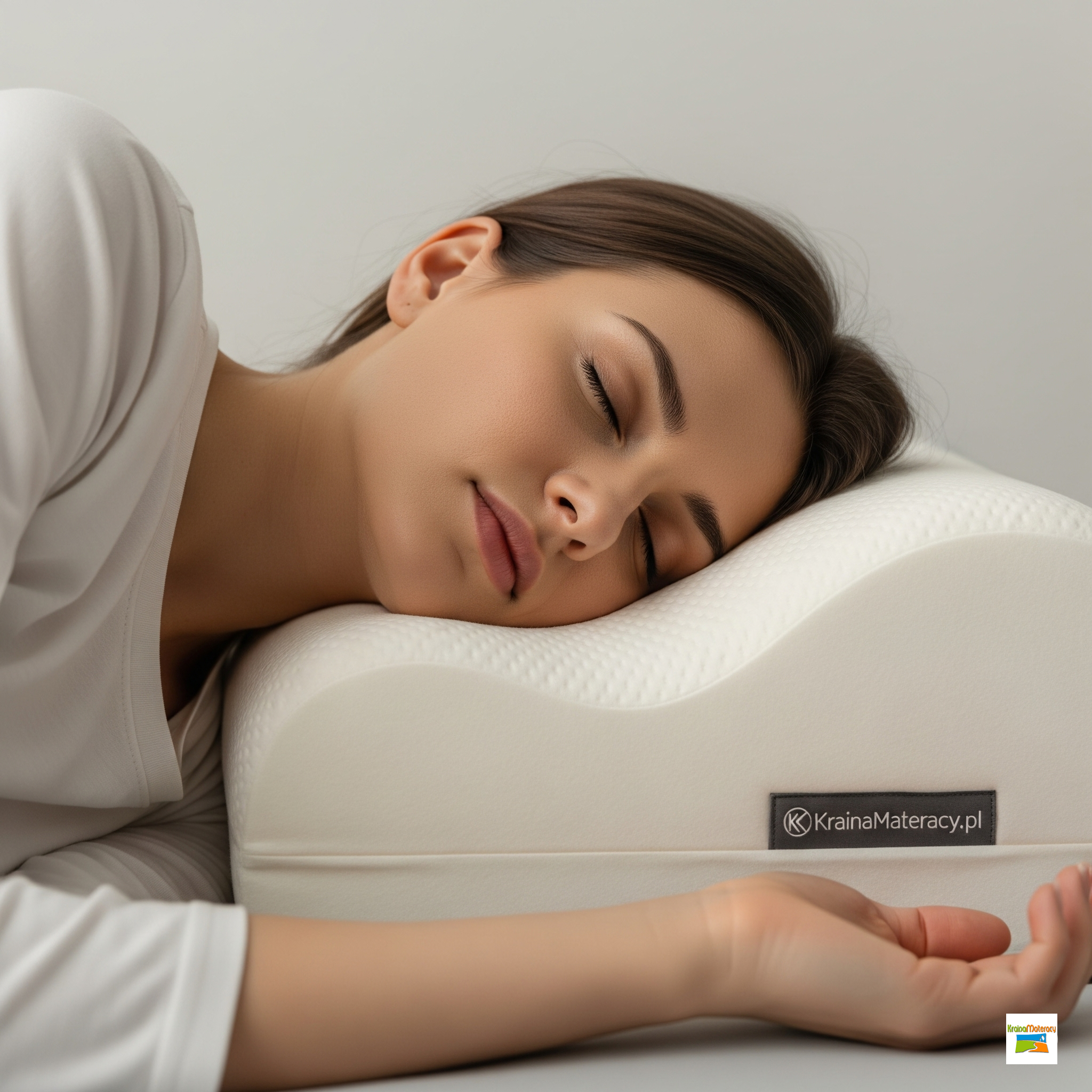 Poduszka ortopedyczna jak na niej spać ?