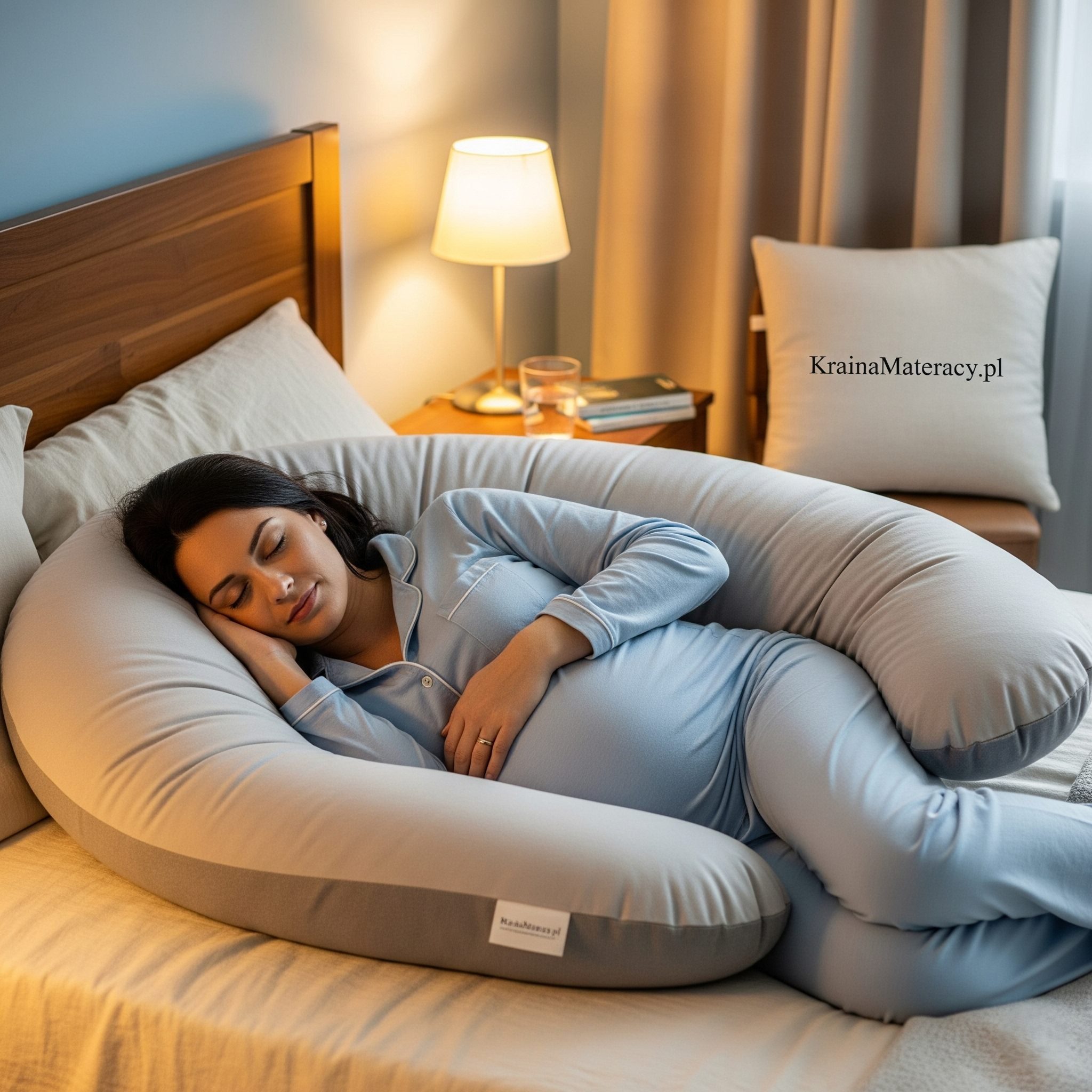 Poduszka ciążowa – jak na niej spać, by poczuć ulgę?