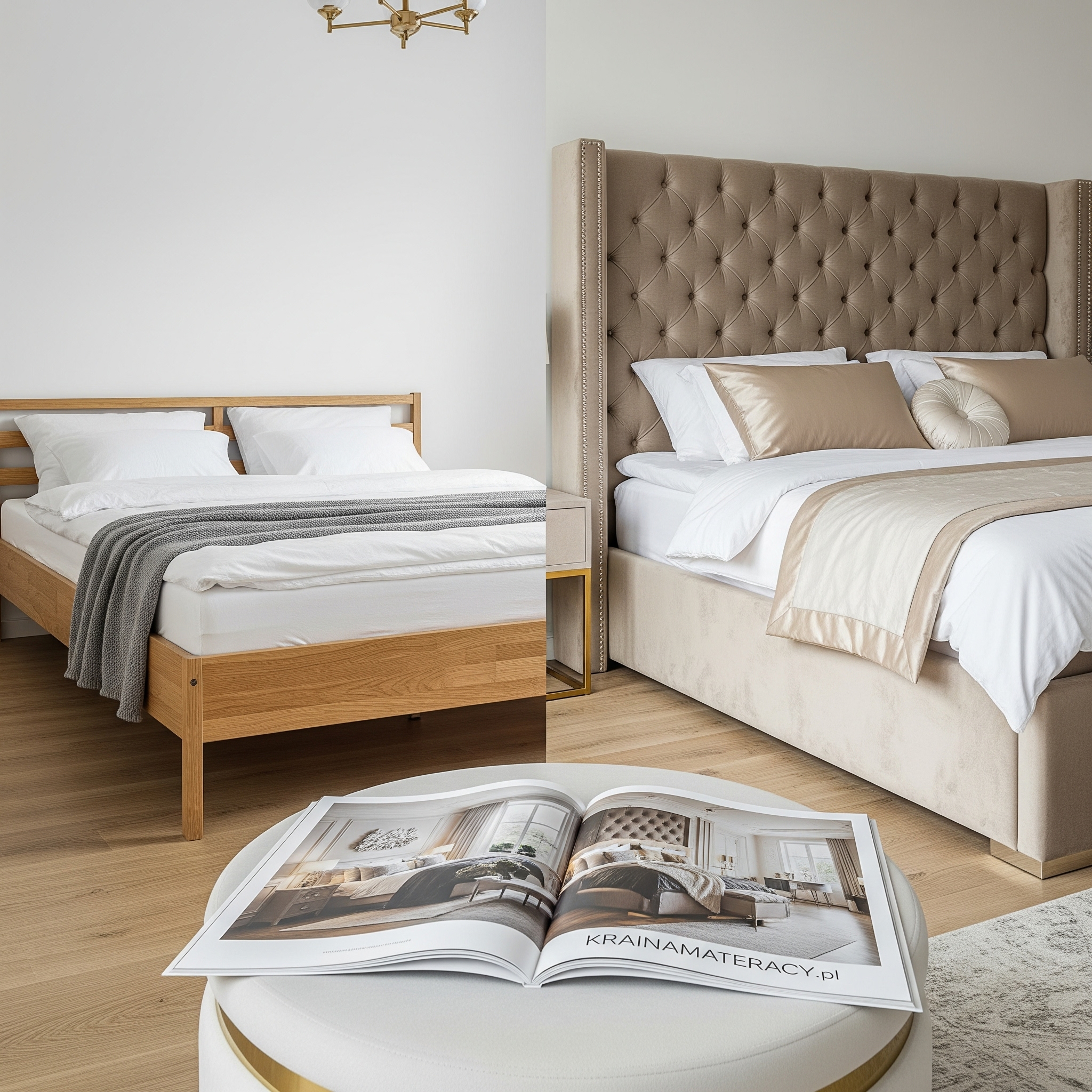 Łóżko kontynentalne czy z ramą?