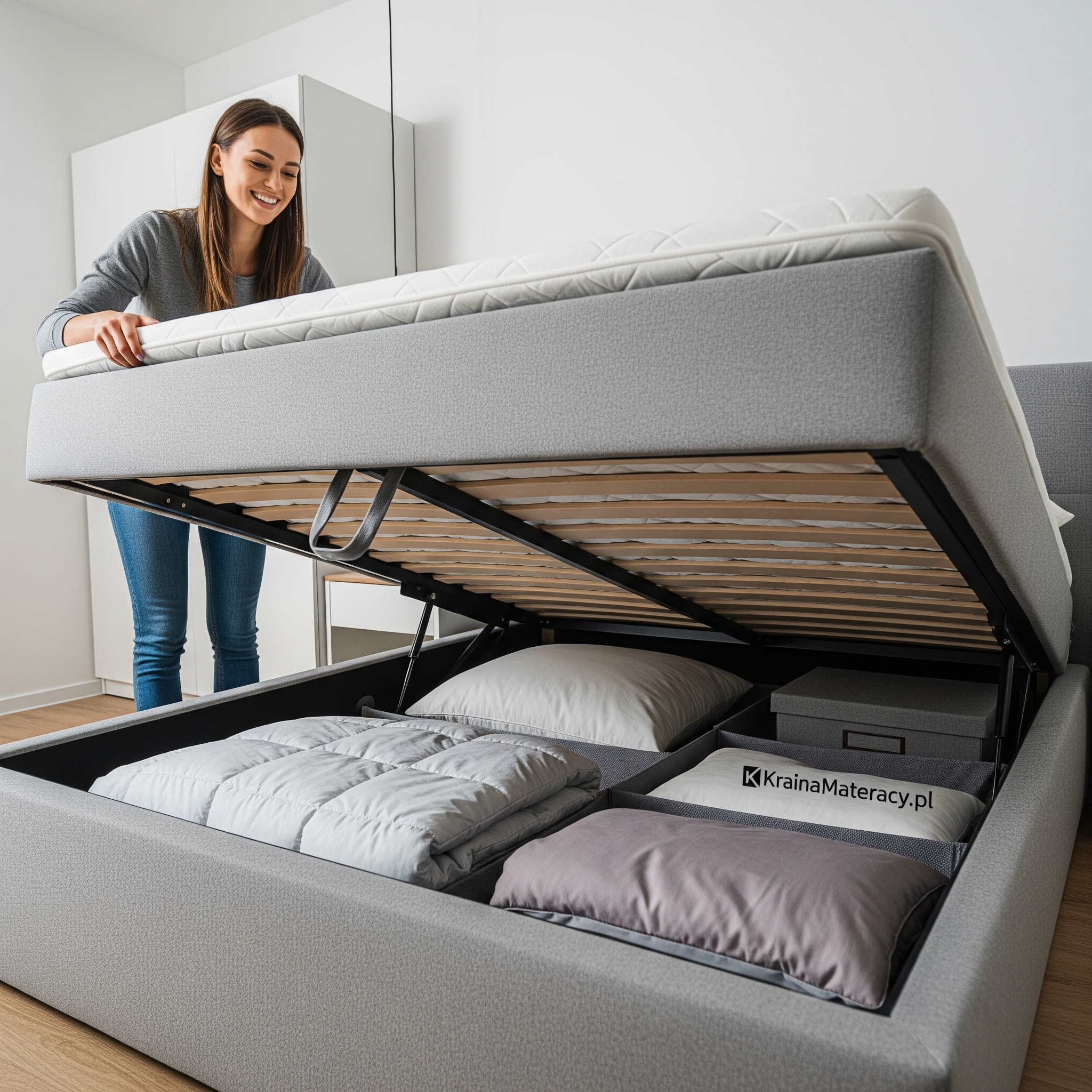 Łóżko z pojemnikiem – czy warto?